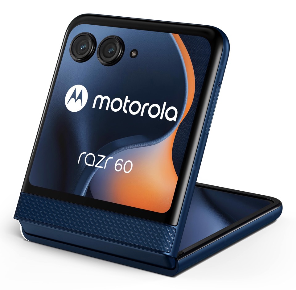 Motorola razr 60 con Moto AI (8/256 GB, 50MP OIS + 13MP, selfie 32MP, display esterno 3.63", interno 6.9" pOLED 120Hz, MediaTek Dimensity 25M, 4500mAh, 5G, Dual SIM, Android 15) PANTONE Gibraltar Sea