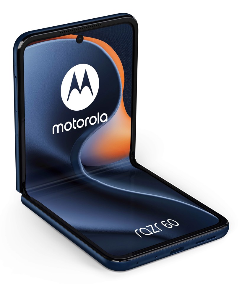 Motorola razr 60 con Moto AI (8/256 GB, 50MP OIS + 13MP, selfie 32MP, display esterno 3.63", interno 6.9" pOLED 120Hz, MediaTek Dimensity 25M, 4500mAh, 5G, Dual SIM, Android 15) PANTONE Gibraltar Sea