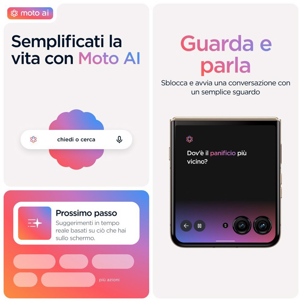 Motorola razr 60 Ultra con Moto AI (16/512GB, 50+50MP, selfie 50MP, display esterno 4.0" interno 7" pOLED 165Hz, Qualcomm Snapdragon 8 Elite, 4700mAh, 5G, Dual SIM, Android 15) PANTONE Mountain Trail