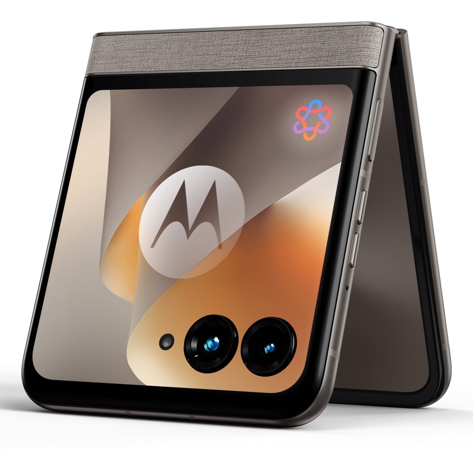 Motorola razr 70 (8/256GB, Doppia camera 50MP, Display interno FHD+ 6.9" 120Hz e esterno 3.62", MediaTek Dimensity 7450X, 4800mAh, TurboPower 30W, Android 16), PANTONE Hematite