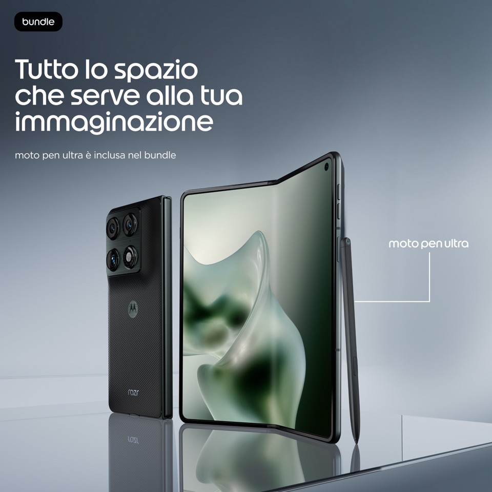 Motorola razr fold 20,6 cm (8.09") Doppia SIM Android 16.0 5G USB tipo-C 16 GB 512 GB 6000 mAh Nero