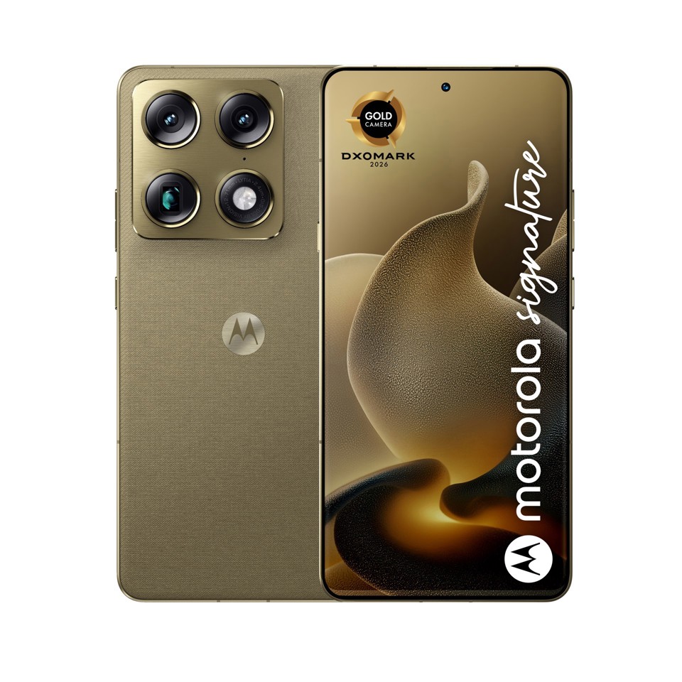 Motorola signature 17,2 cm (6.78") Doppia SIM Android 16.0 5G USB tipo-C 16 GB 512 GB 5200 mAh Oro