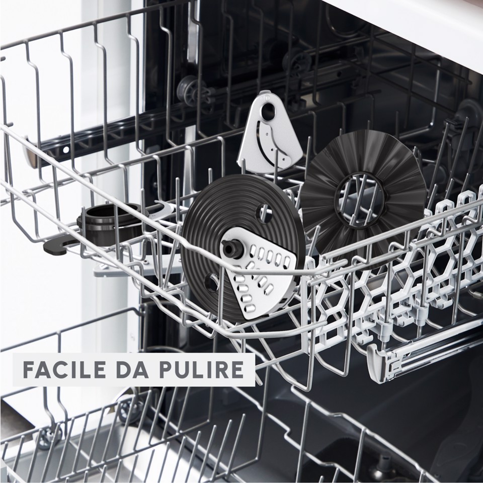 Moulinex Easy Force, Robot da Cucina, 4 Accessori, 15 Funzioni