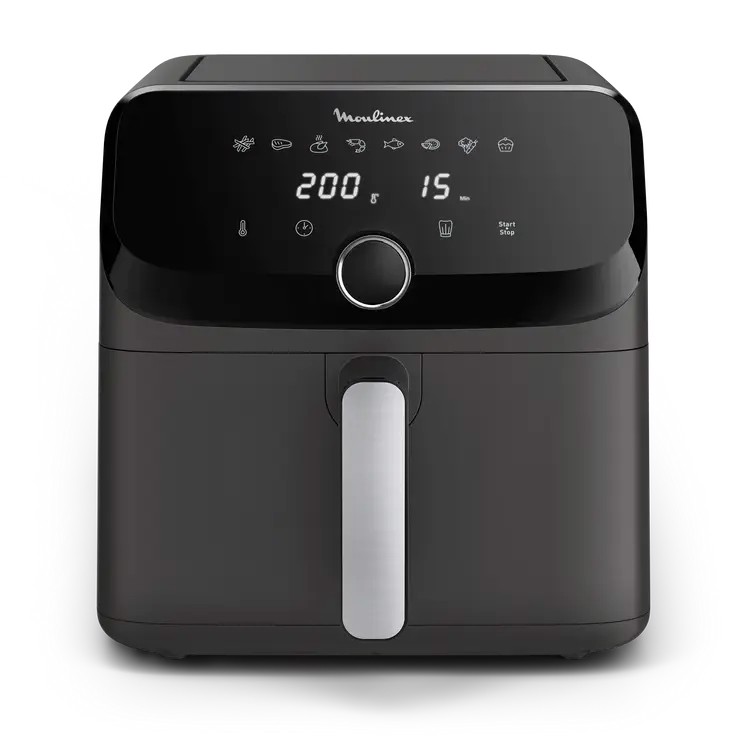 Moulinex Easy Fry Mega Friggitrice ad aria Coal Grey 7.5L EZ855HF0