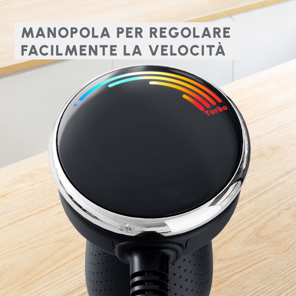 Moulinex Quickchef+ 0,8 L Frullatore ad immersione 1000 W Nero