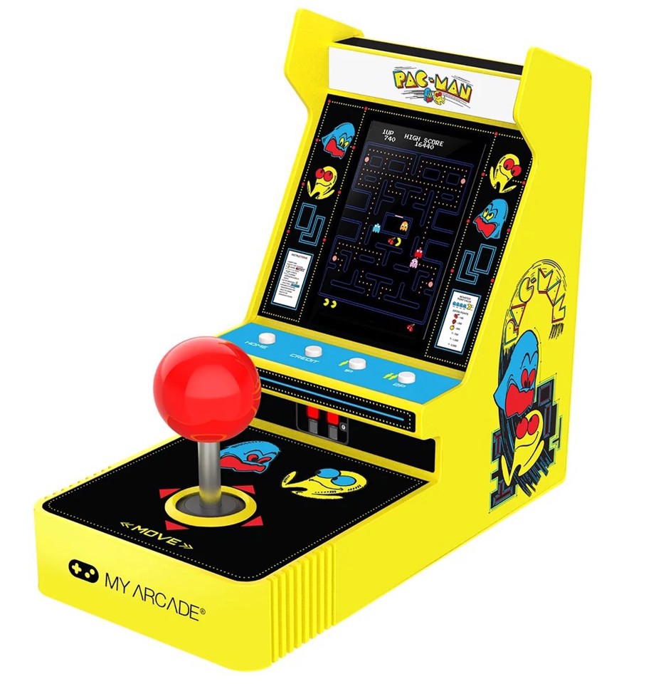 My Arcade DGUNL-7073 console da gioco portatile 8,89 cm (3.5") Nero, Giallo