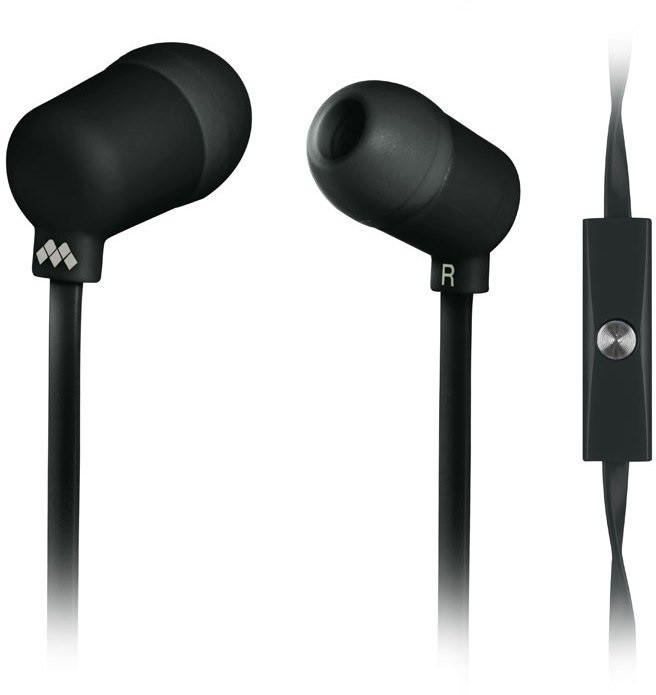 MySound Auricolare in ear con mic. Speak fluo, nero