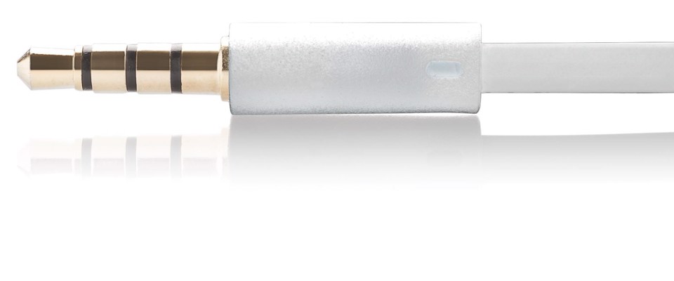 MySound Speak Flat Auricolare Cablato In-ear Musica e Chiamate Bianco
