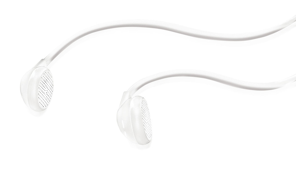 MySound Speak Flat Cuffia Auricolare Connettore 3.5 mm Bianco