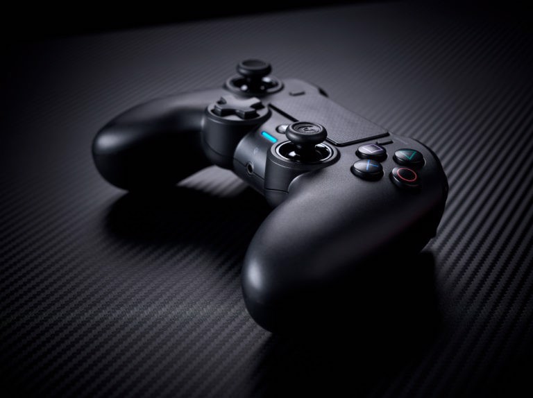 NACON Asymmetric Wireless Nero Bluetooth/USB Gamepad Analogico/Digitale PC, PlayStation 4