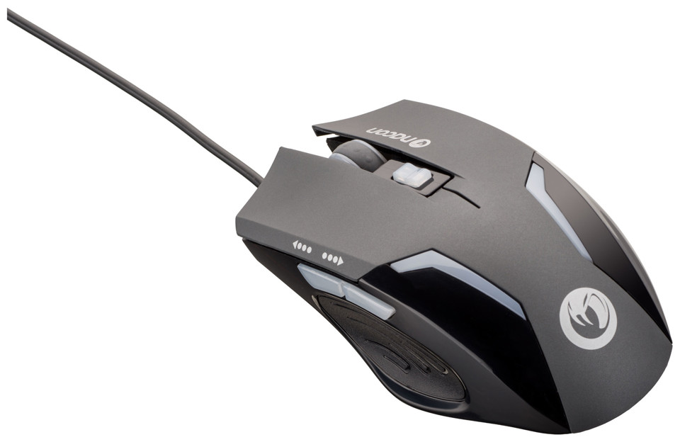 NACON PCGB-300 mouse Mano destra USB tipo A Ottico 2400 DPI
