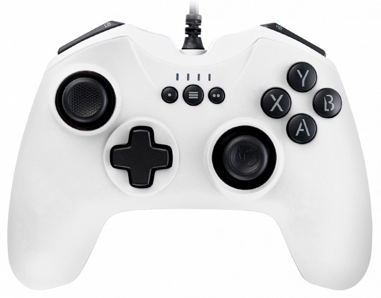 NACON PCGC-100WHITE periferica di gioco Bianco USB Gamepad Analogico/Digitale PC