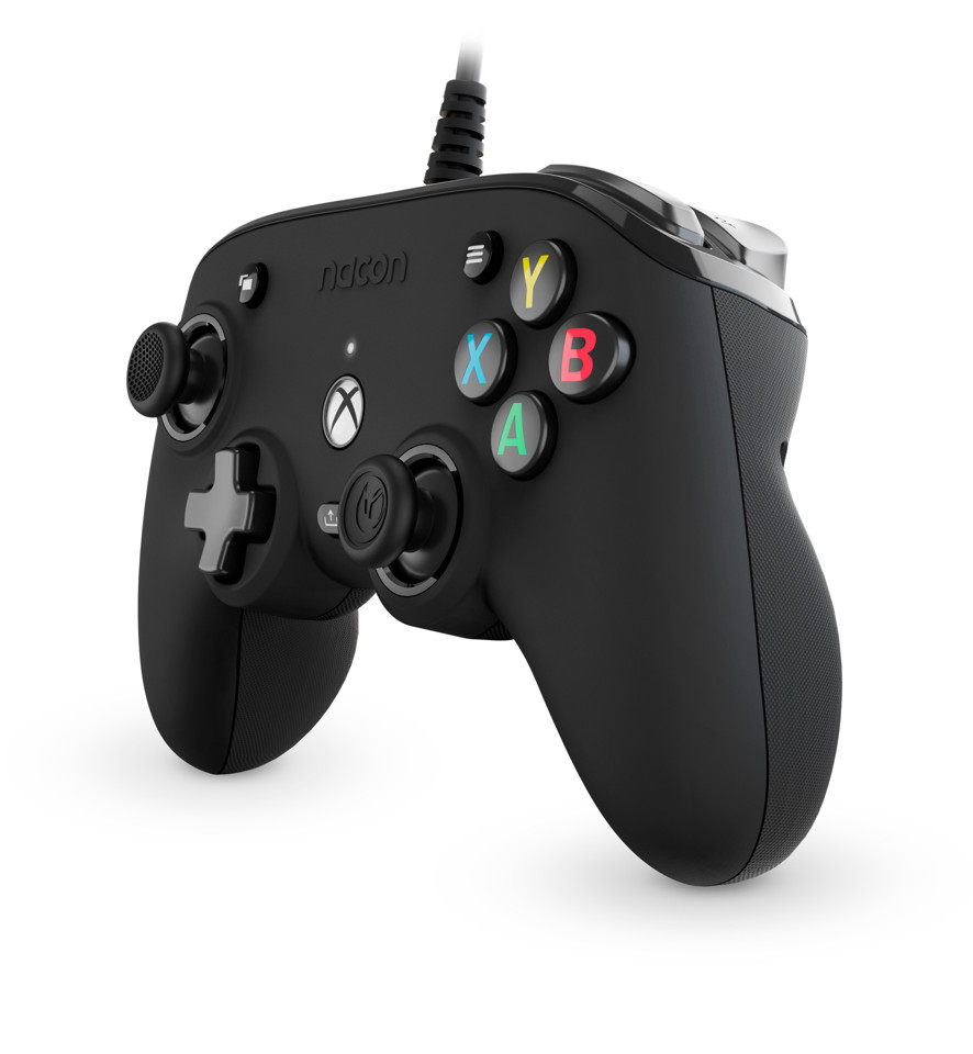 NACON Pro Compact Controller Nero USB Gamepad Xbox One, Xbox Series S, Xbox Series X