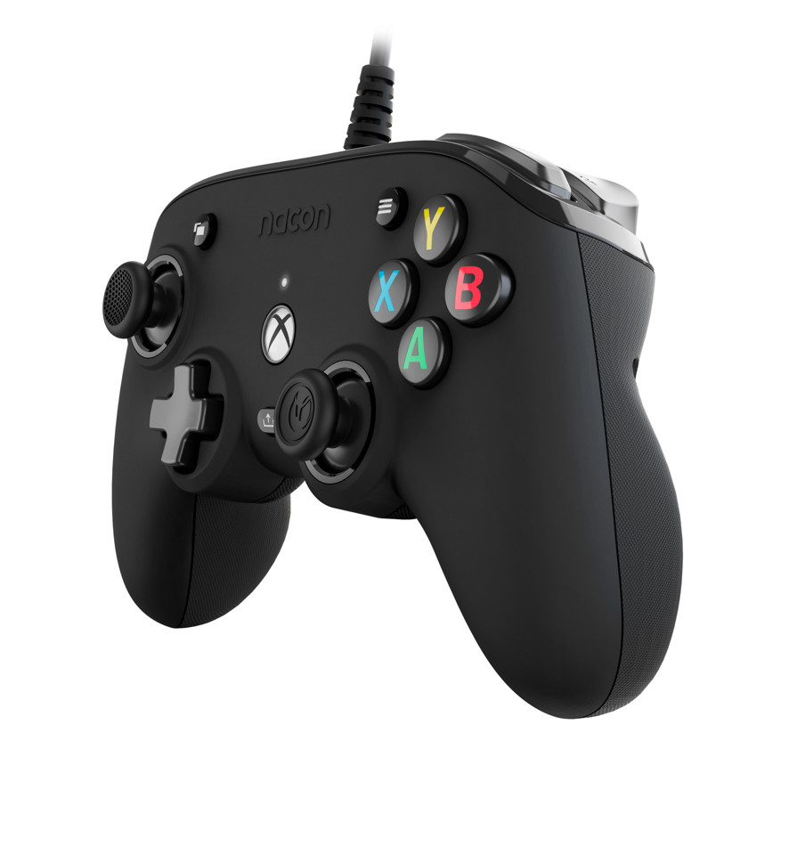 NACON Pro Compact Controller Nero USB Gamepad Xbox One, Xbox Series S, Xbox Series X