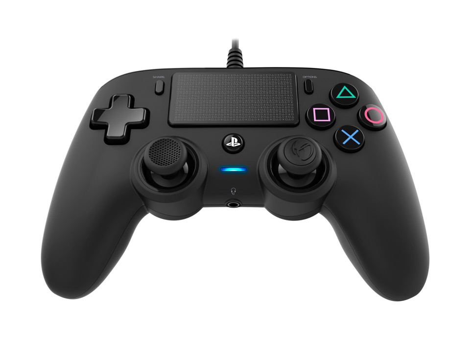 NACON PS4OFCPADBLACK periferica di gioco Nero Gamepad Analogico/Digitale PlayStation 4
