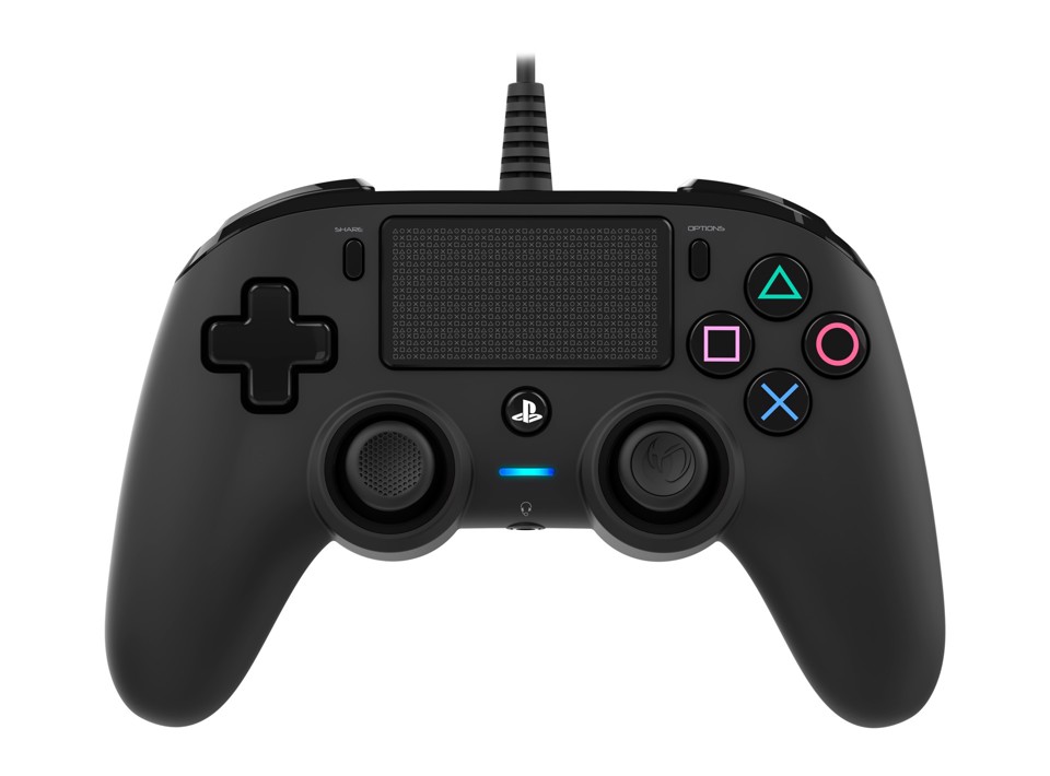NACON PS4OFCPADBLACK periferica di gioco Nero Gamepad Analogico/Digitale PlayStation 4