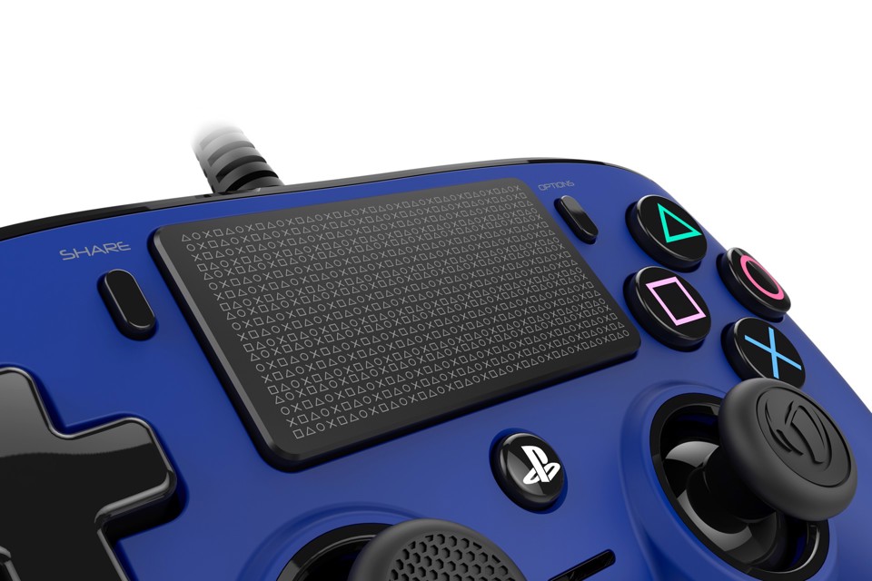 NACON PS4OFCPADBLUE periferica di gioco Blu Gamepad PlayStation 4