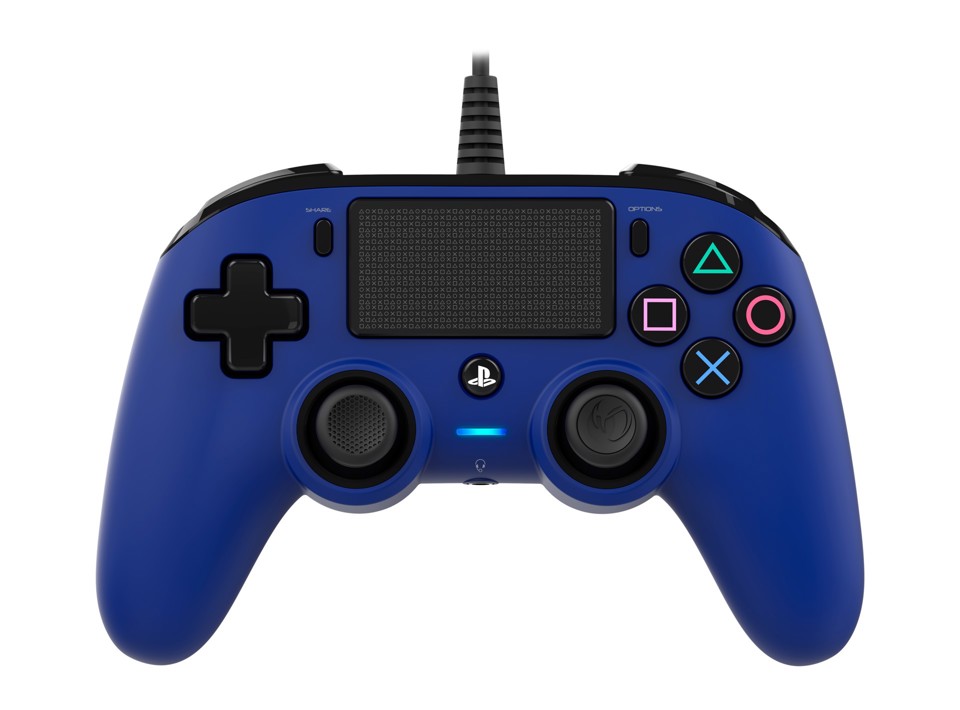 NACON PS4OFCPADBLUE periferica di gioco Blu Gamepad PlayStation 4