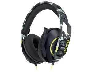 NACON RIG 300 PRO HS Acid Auricolare Cablato A Padiglione Gaming Mimetico, Giallo