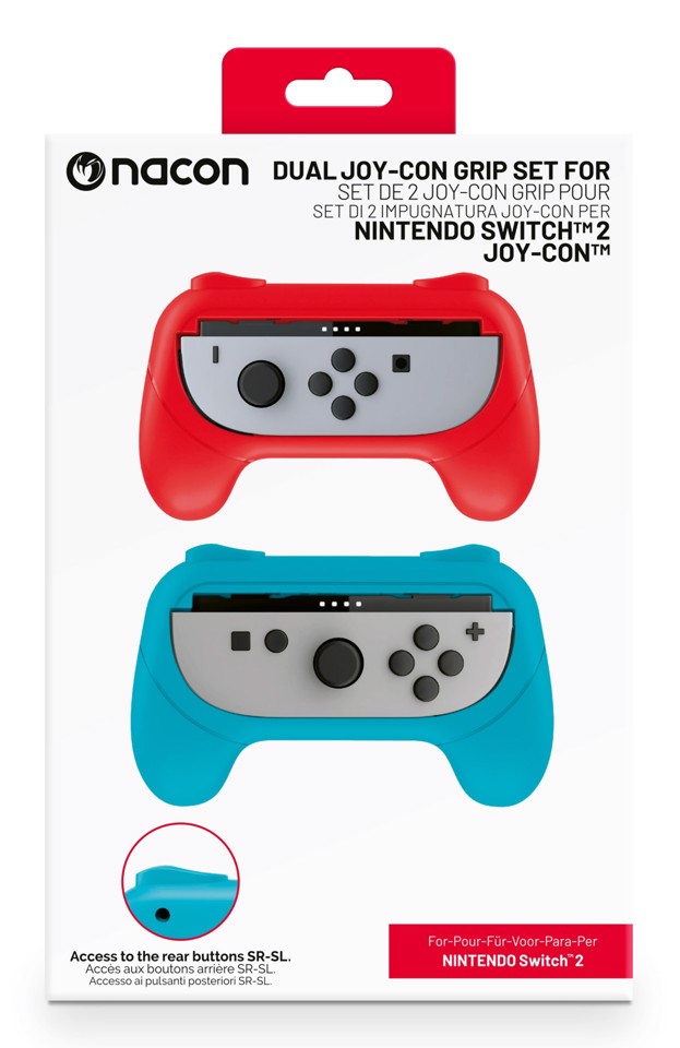 NACON SWITCHNEWJOYCONGRIP accessorio di controller da gaming Presa per controller