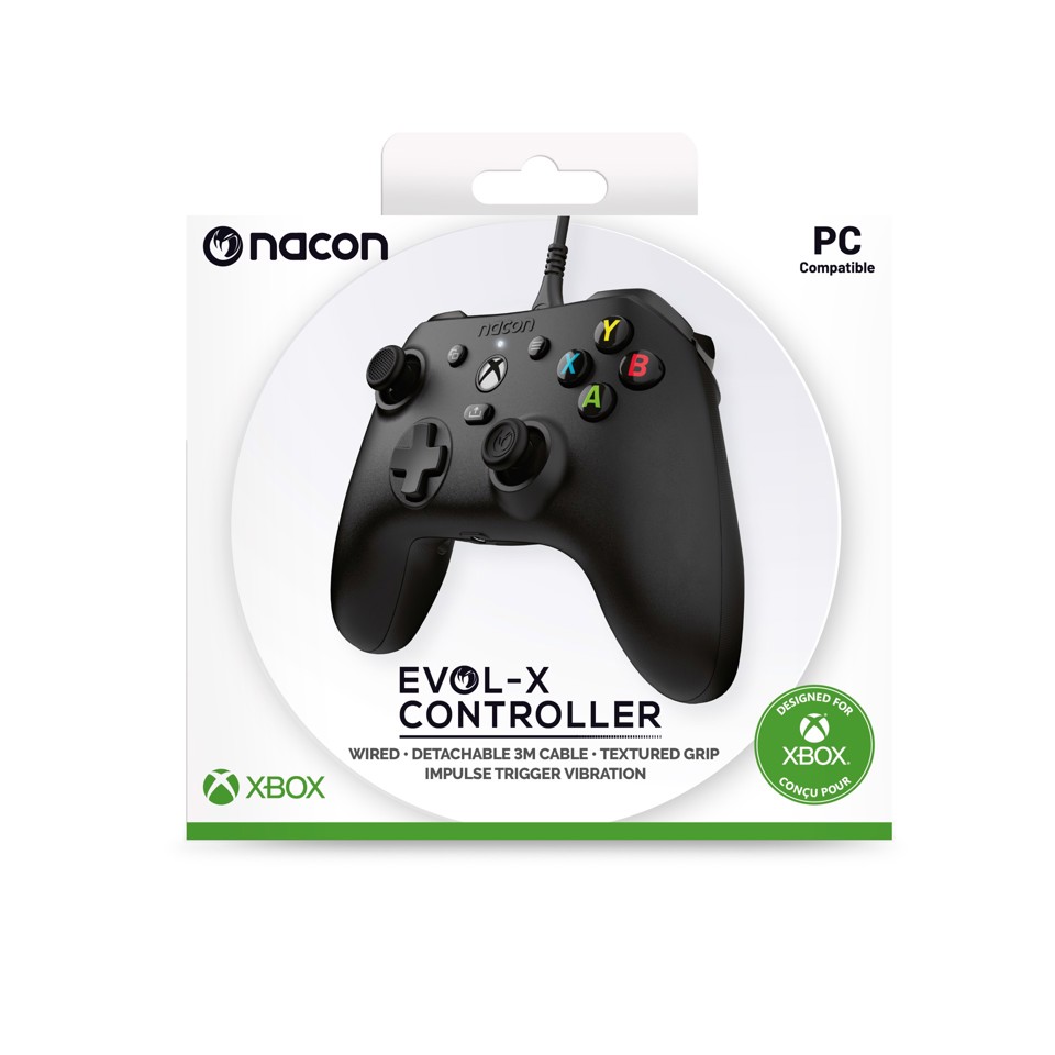 NACON XBXEVOL-X periferica di gioco Nero USB Gamepad Xbox