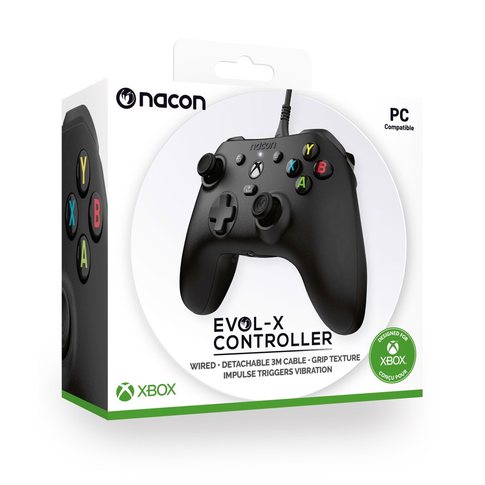 NACON XBXEVOL-X periferica di gioco Nero USB Gamepad Xbox