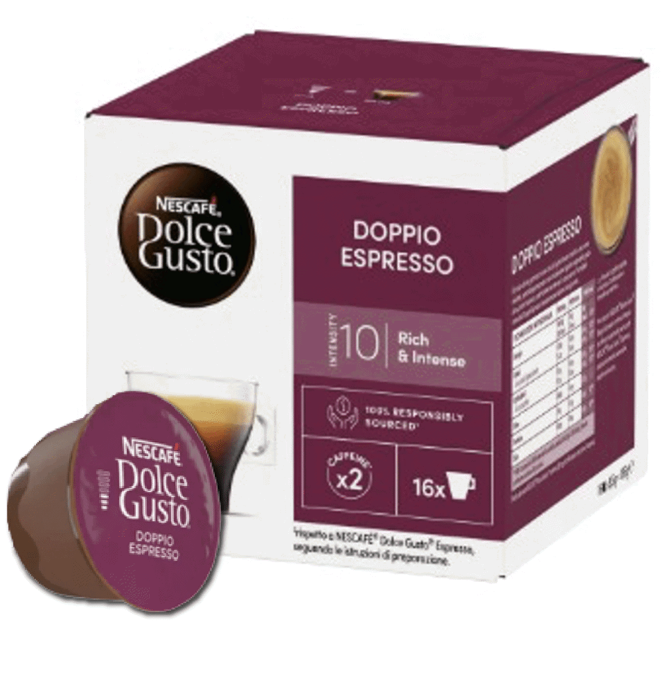 Nescafé Dolce Gusto Caffè Doppio Espresso 16 Capsule