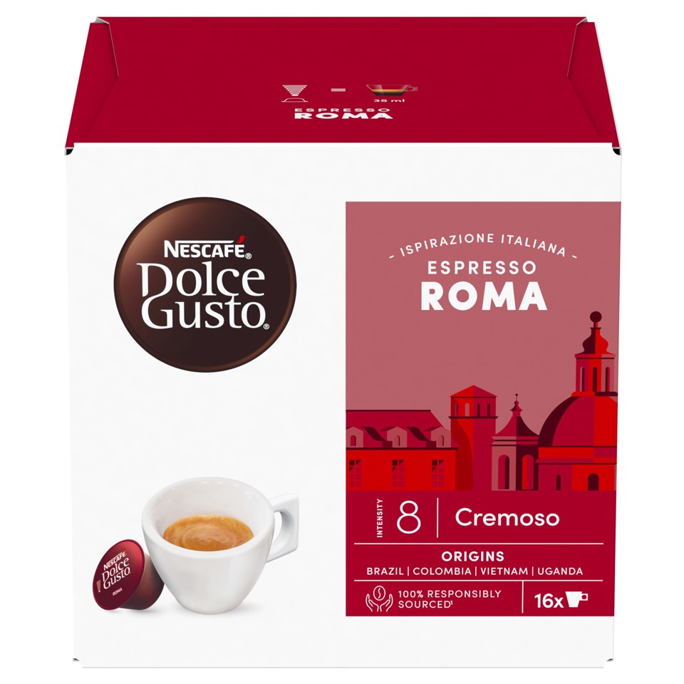 Nescafé Dolce Gusto Caffè Espresso Roma 16 Capsule