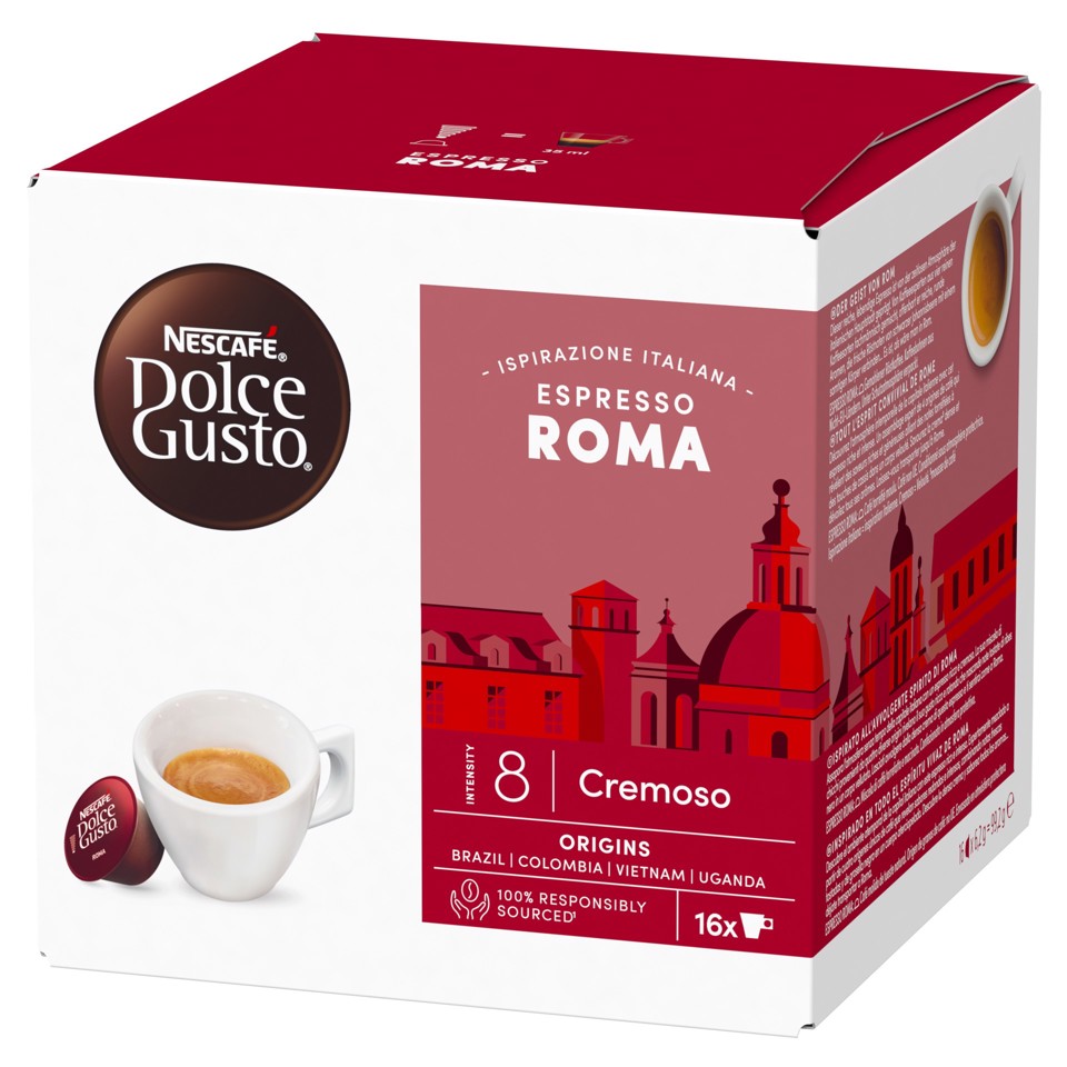 Nescafé Dolce Gusto Caffè Espresso Roma 16 Capsule
