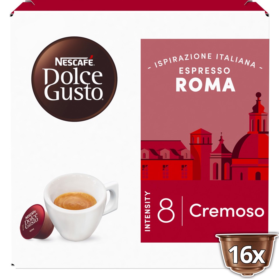 Nescafé Dolce Gusto Caffè Espresso Roma 16 Capsule