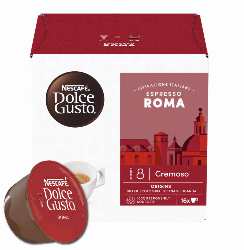 Nescafé Dolce Gusto Caffè Espresso Roma 16 Capsule
