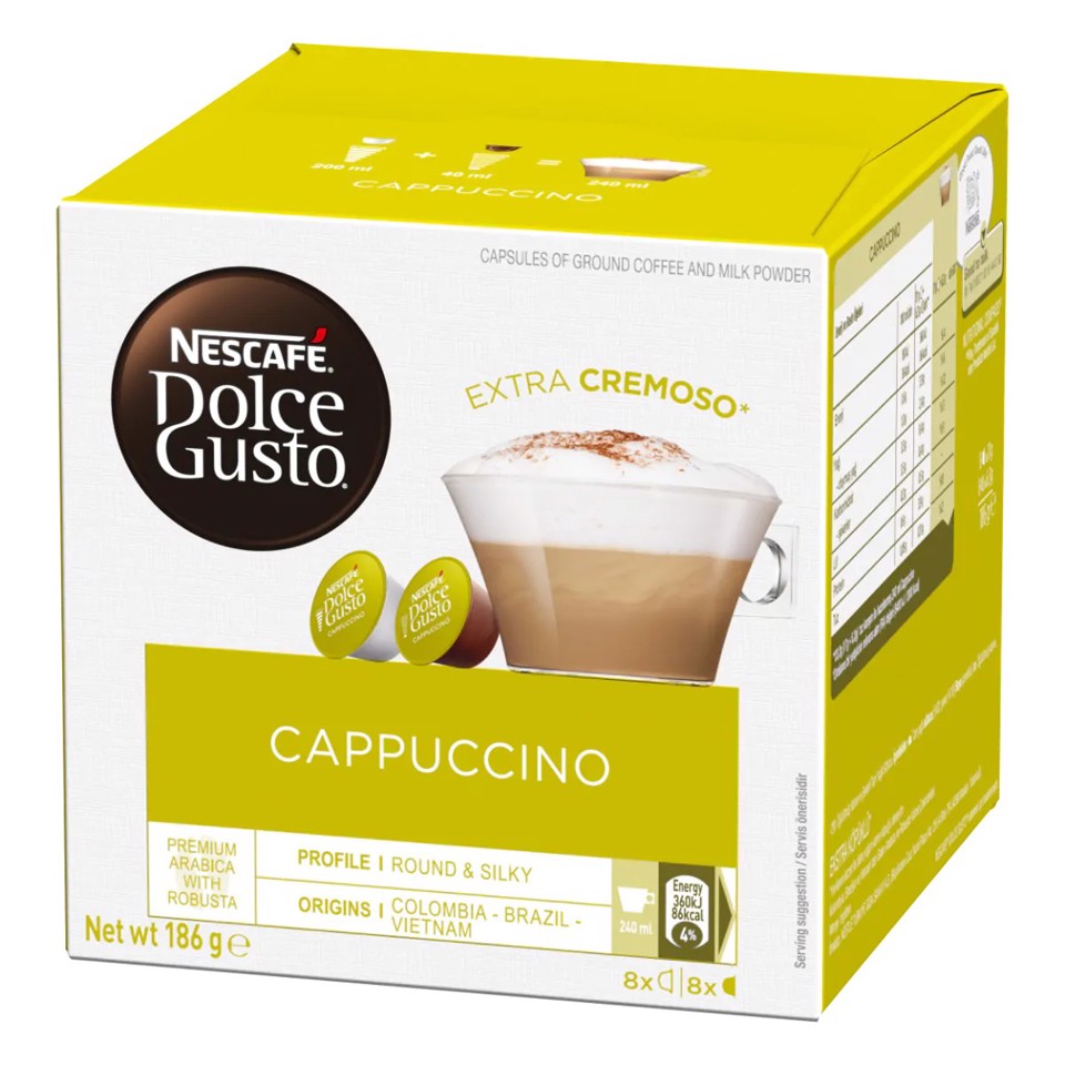 Nescafé Dolce Gusto Cappuccino 16 Capsule