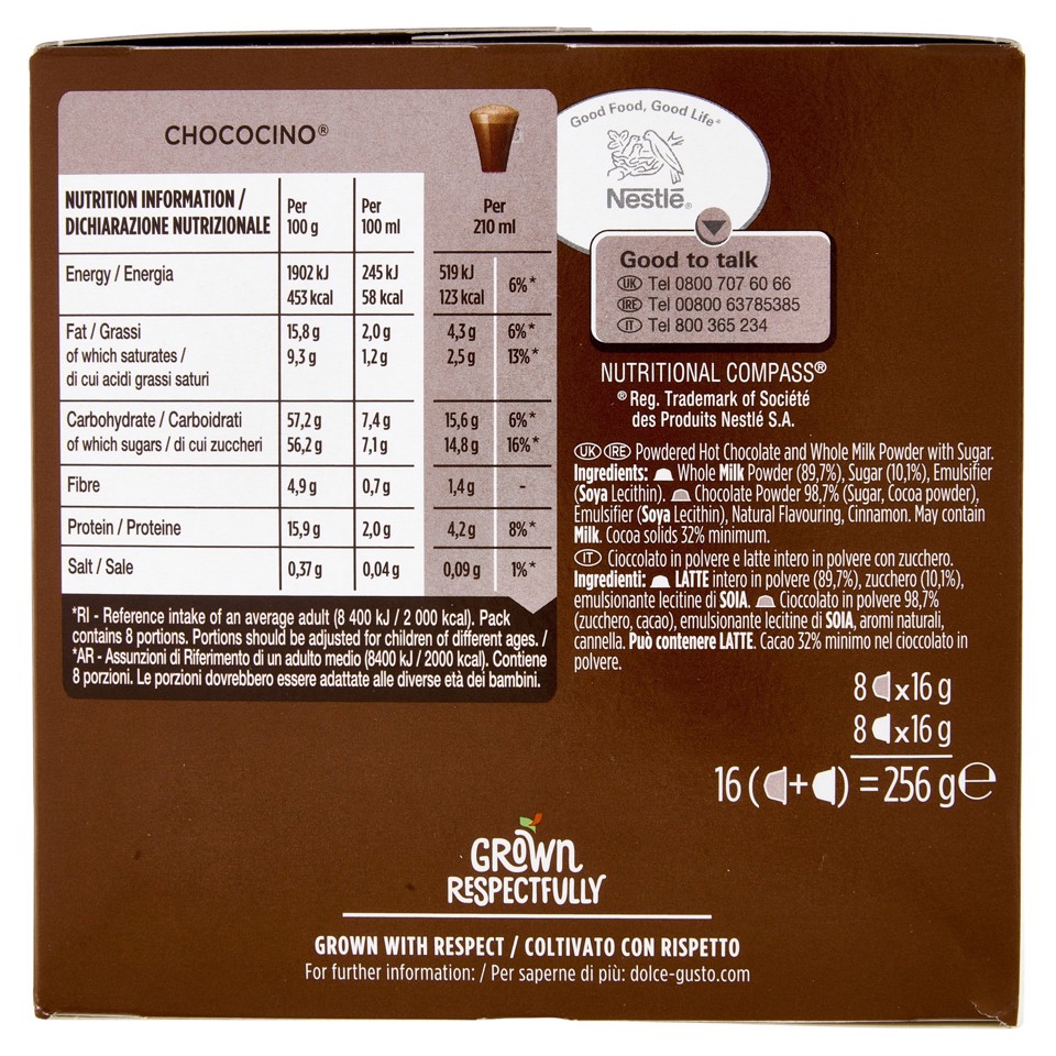 Nescafé Dolce Gusto Chococino 16 Capsule