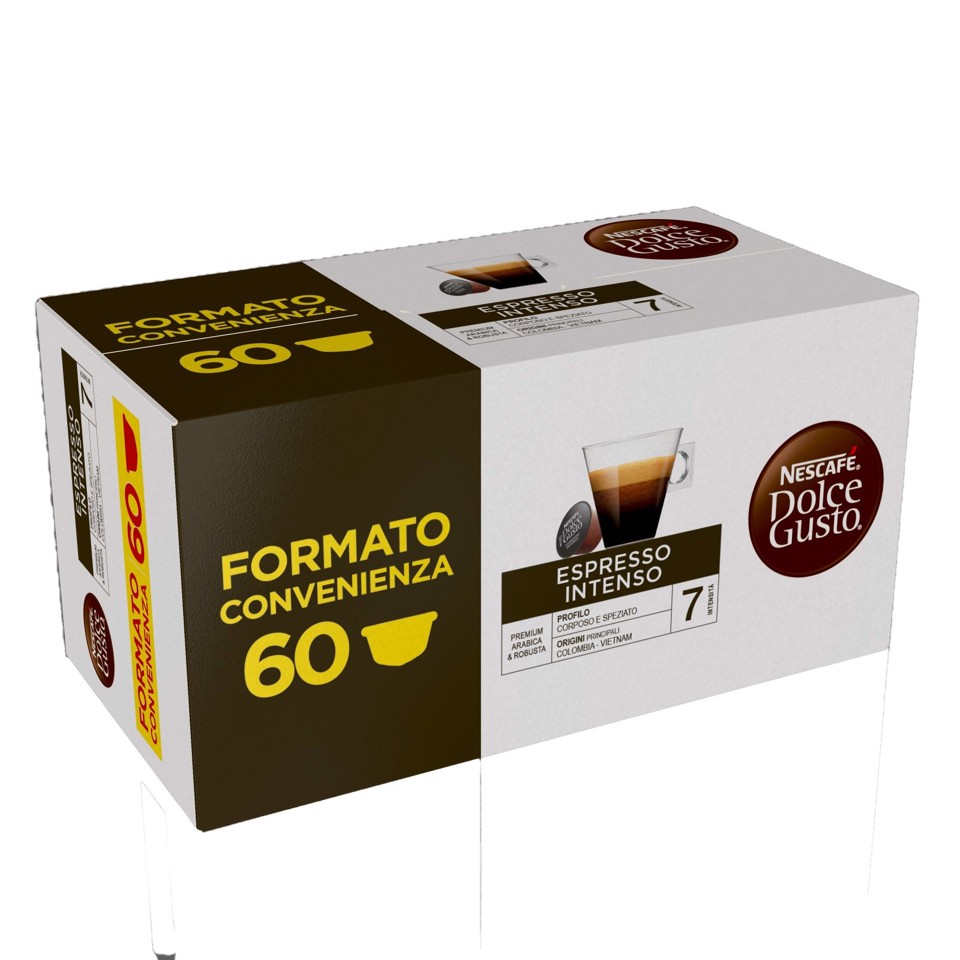 Nescafé capsule caffè Dolce Gusto Espresso Intenso 60 capsule