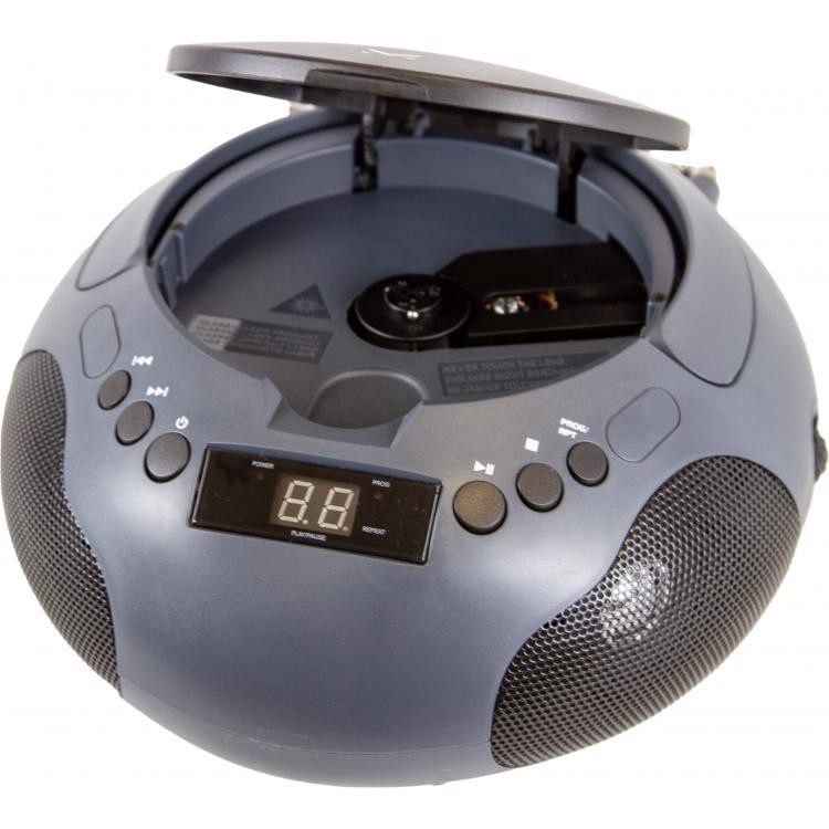 New Majestic AH 164 BK Analogico 2 W FM Nero, Blu Riproduzione MP3