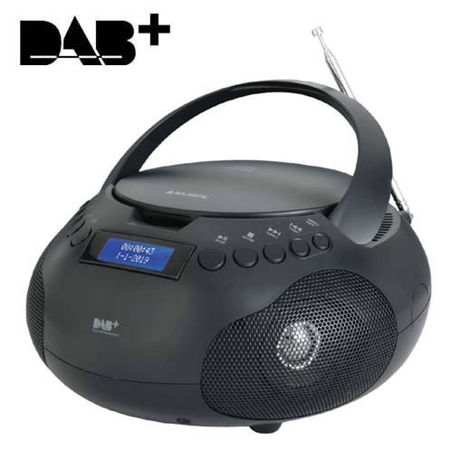 New Majestic AH-264 DAB Digitale DAB, DAB+, FM Nero Riproduzione MP3