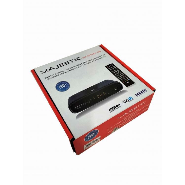 New Majestic DEC-675 HD USB Terrestre Nero