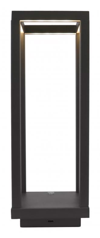 New Majestic Lea lampada da tavolo 2 W LED E Nero