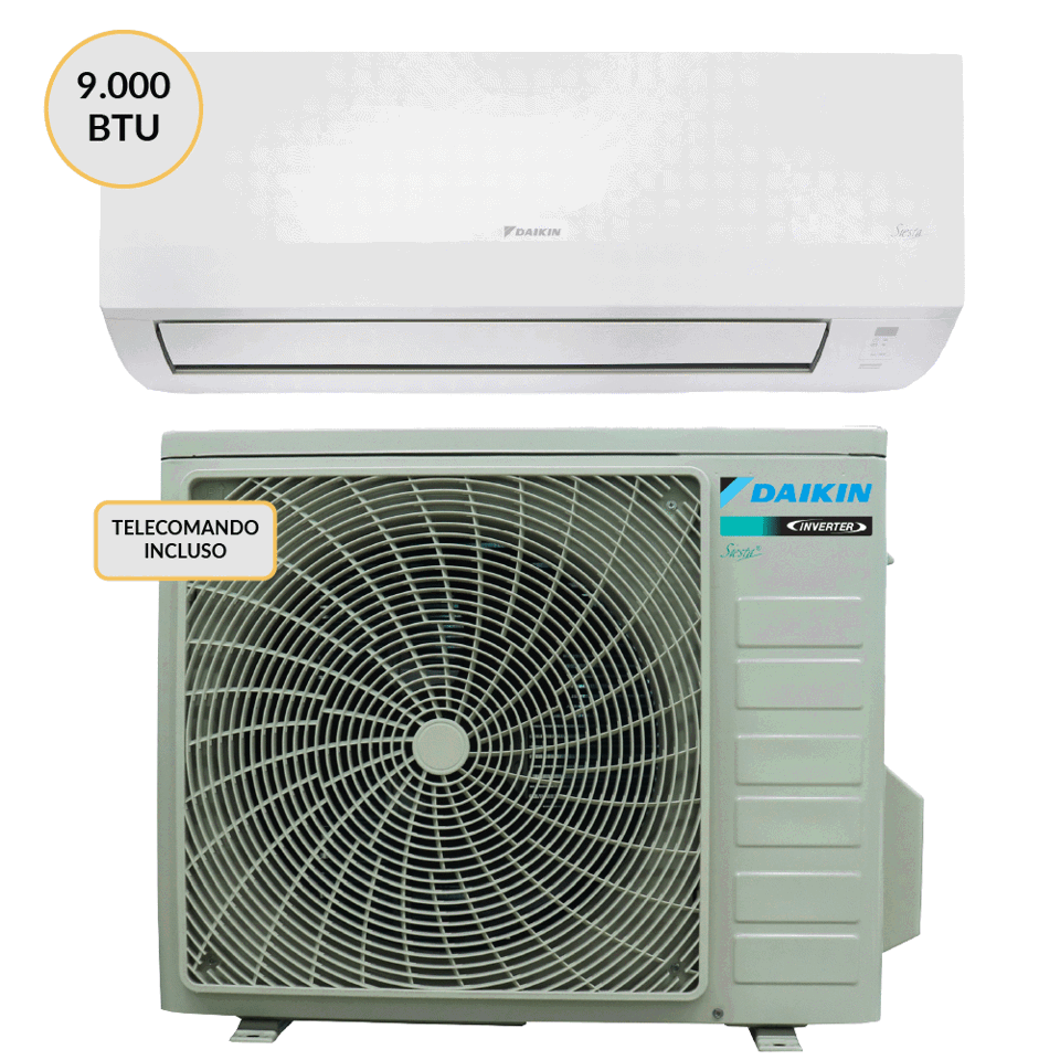 Daikin Condizionatore MONO split Inverter 9000 btu ARXC25E + ATXC25E Climatizzatore Fisso
