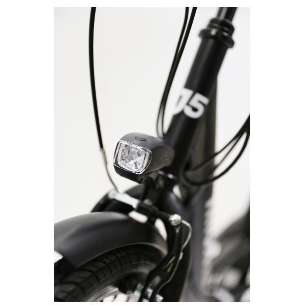 Nilox Bici Elettrica J5 Nera e Acciaio 66 cm (26") 22 kg