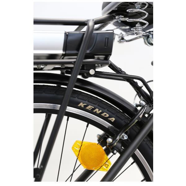 Nilox Bici Elettrica J5 Nera e Acciaio 66 cm (26") 22 kg