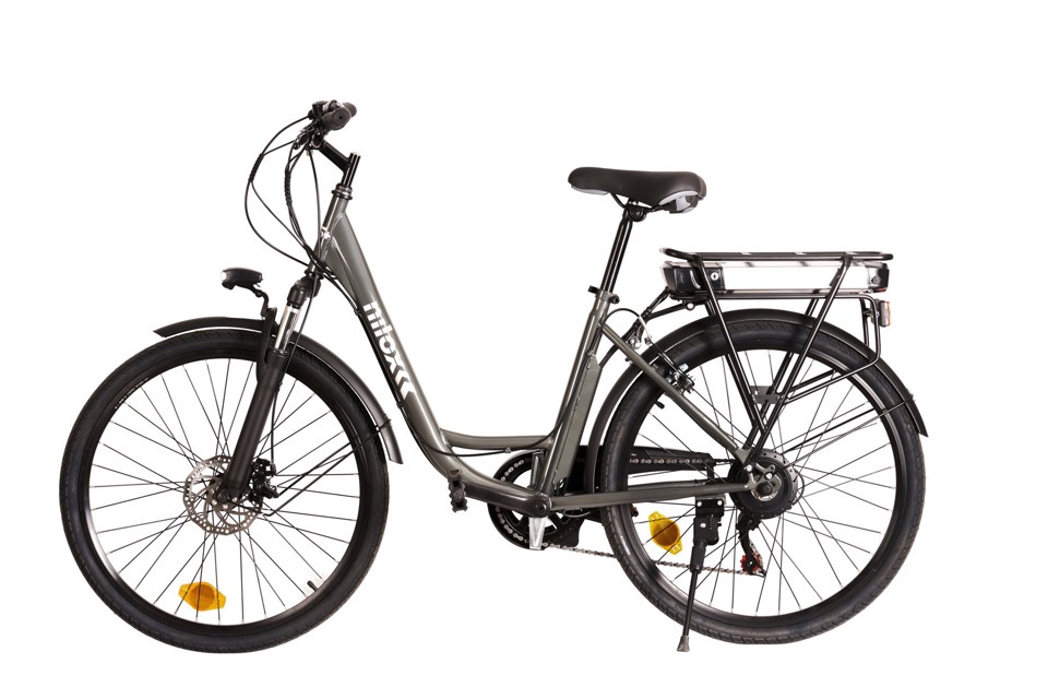 Nilox Bici Elettrica J5 Plus Nero, Grigio Acciaio 66 cm (26") 22 kg Litio