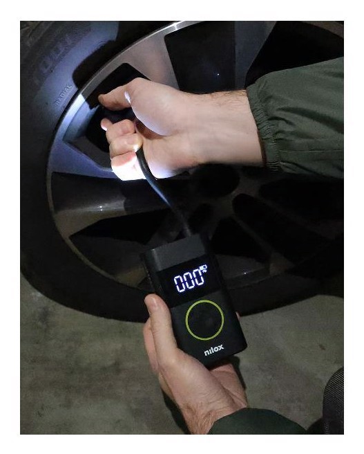 Nilox NXAIRPUMP pompa ad aria elettrica 10 bar