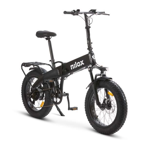 Nilox NXEBX10BK bicicletta elettrica Nero Alluminio, Acciaio 50,8 cm (20") 30,5 kg Litio