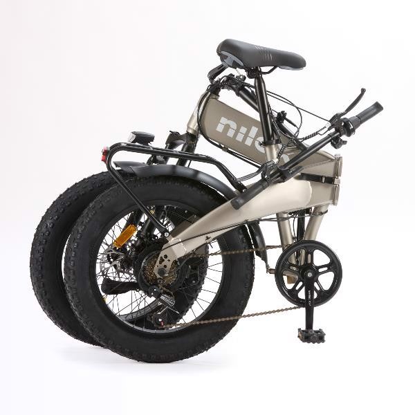 Nilox NXEBX10GR bicicletta elettrica Grigio Alluminio 50,8 cm (20") 30,5 kg Litio