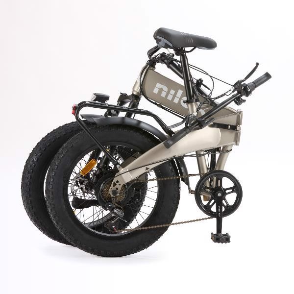 Nilox NXEBX10GR bicicletta elettrica Grigio Alluminio 50,8 cm (20") Litio