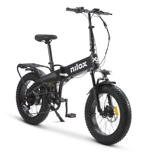 Nilox NXEBX10ULTRA bicicletta elettrica Nero Alluminio 50,8 cm (20") 28,5 kg Litio