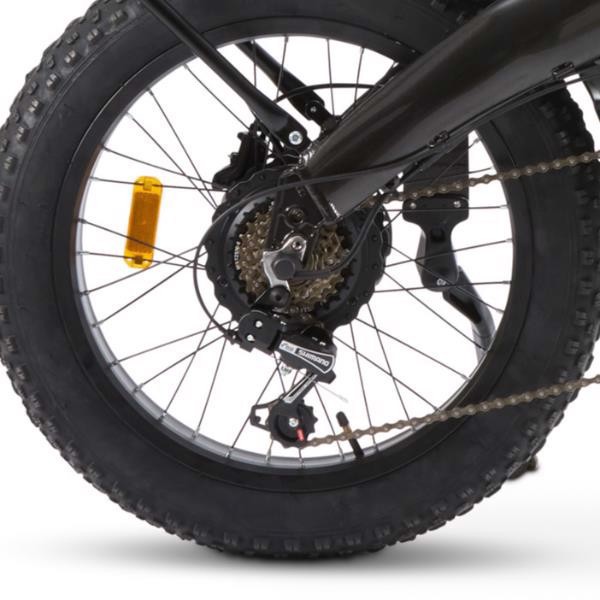 Nilox NXEBX10ULTRA bicicletta elettrica Nero Alluminio 50,8 cm (20") 28,5 kg Litio