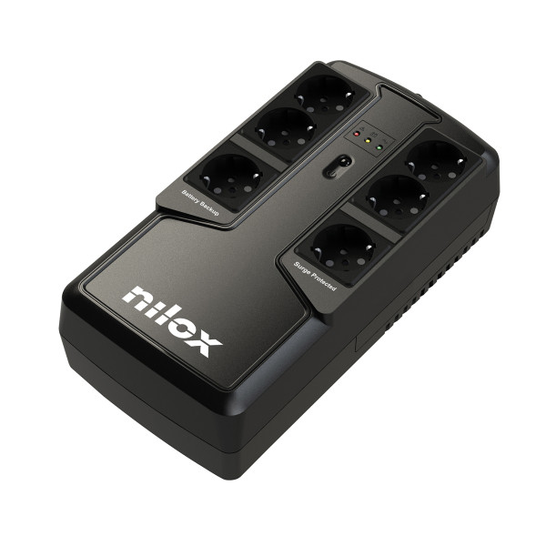 Nilox UPS OFFICE PREMIUM LI 850 VA A linea interattiva 595 W