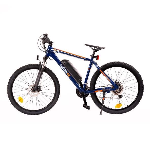 Nilox Bici Elettrica X6 PLUS Nero, Blu Alluminio 5,33 cm (2.1") 21 kg